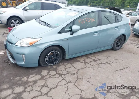 2014 Toyota Prius Four from USA, damaged, VIN JTDKN3DU5E1806913